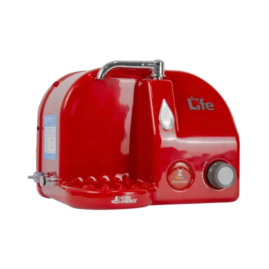 Purificador de Água Alcalina – Top Life Blue HE-vermelho